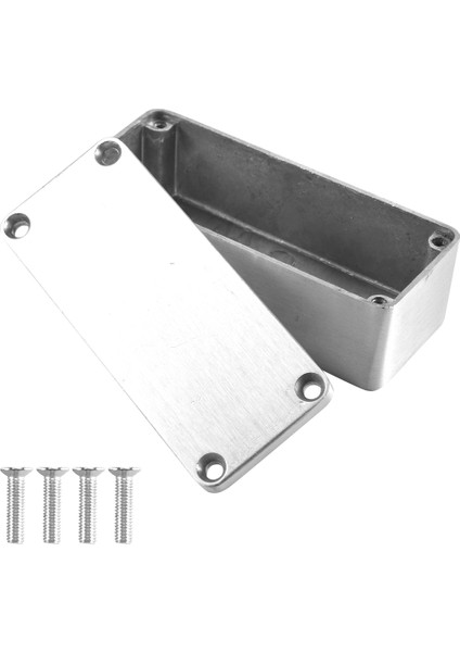 1 Adet Alüminyum Stomp Box Efektleri 1590A Stili Pedal Muhafazası Gitar Için (Yurt Dışından) modelleri