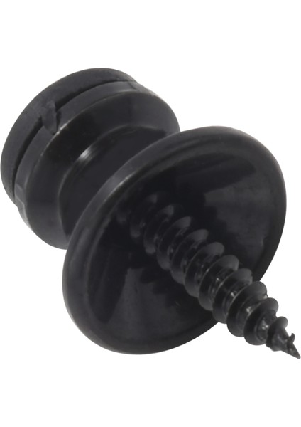 x Elektrik Akustik Gitar Bas Askısı Düğme Vida Kilit Pimleri Burgular Pedler Siyah (Yurt Dışından) fırsatları