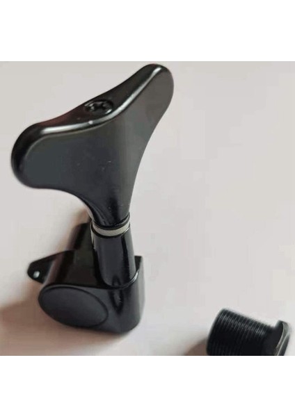 2+2 Kapalı Bas Gitar Akort Burguları Tuşlar 2R2L Machine Head Akort Aletleri Hassas Bas ve Caz Bas Için, Siyah (Yurt Dışından) modelleri