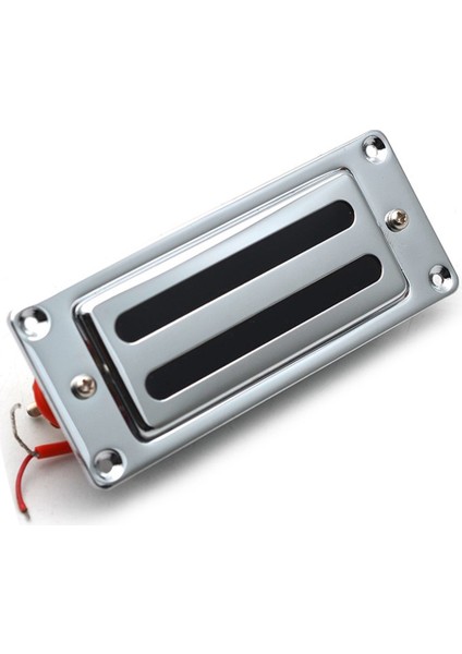 2 Satır 68X29MM Mini Elektrik Gitar Humbucker Manyetiği Metal Çerçeveli Lp Gitar Krom, Sap (Yurt Dışından)