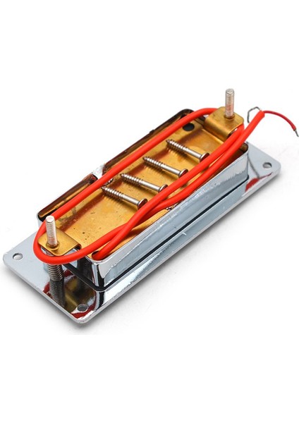 2 Satır 68X29MM Mini Elektrik Gitar Humbucker Manyetiği Metal Çerçeveli Lp Gitar Krom, Sap (Yurt Dışından) fiyatları