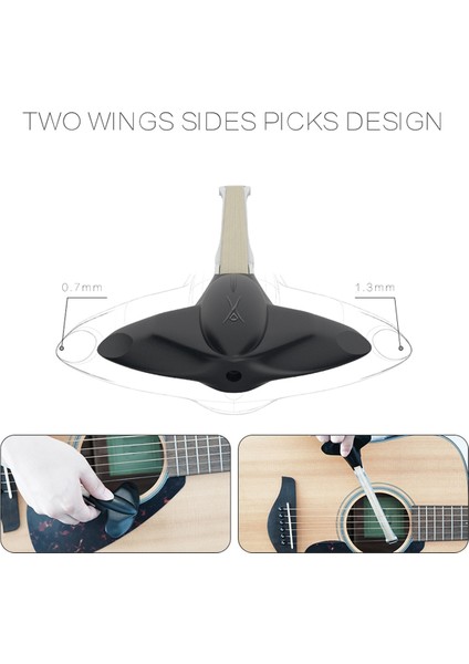 Gitar Yay 22.6cm Uzunluk Gitar Akort Ton Penaları Aksesuarları Profesyonel Çalgıcı Başlangıç Beyaz (Yurt Dışından) fırsatları