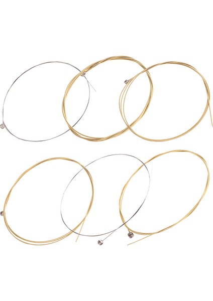 Akustik Gitar Için 6 Metal Tel Seti 1 Metre 1m Yeni (Yurt Dışından) fiyatları