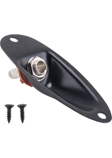 Siyah Tekne Stili 1/4 Inç Gitar Manyetik Çıkış Giriş Jakı Fiş Soketi Fd Strat Gitar Için (Yurt Dışından) modelleri
