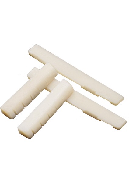 Halk Gitarı Inek Kemiği Üst ve Alt Eyer Köprü Eyer Somunu Üst Eyer 43MM Alt Köprü 74MM (Yurt Dışından)
