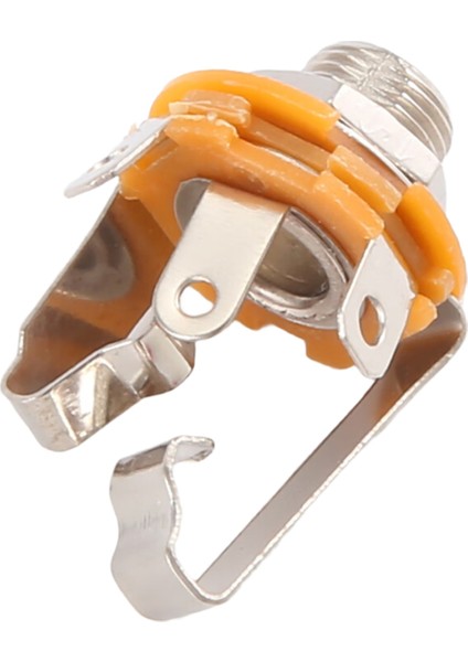 2 Adet 1/4 Inç 6.35MM Stereo Giriş Jakı Fiş Soketi Elektrik Gitar Bas, Gitar Manyetik Çıkış Jakı, Gitar Parçaları (Yurt Dışından) fırsatları