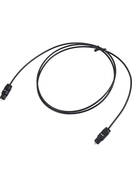 3 Ft 1.1m Metre Dijital Fiber Optik Ses Toslink Spdıf Md DVD Kablo Giriş Fişi (Yurt Dışından)
