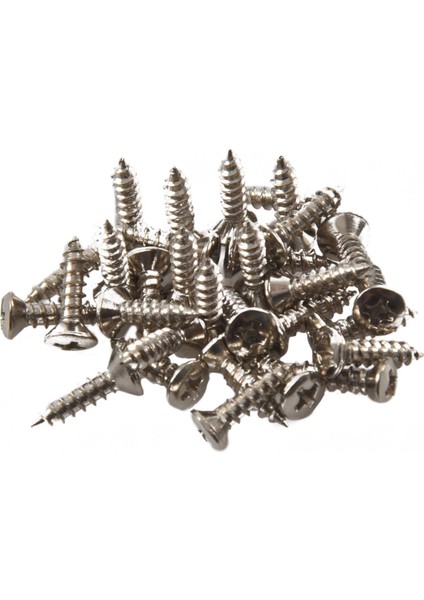 30 Adet Fender Strat/tele Elektrik Gitar Bas Gümüş Için Pickguard Vida (Yurt Dışından) fiyatları