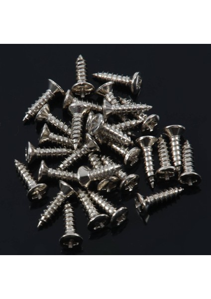 30 Adet Fender Strat/tele Elektrik Gitar Bas Gümüş Için Pickguard Vida (Yurt Dışından) fırsatları