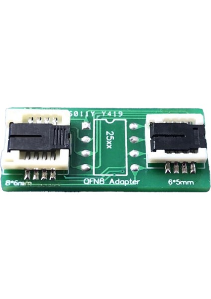 Qfn8 / Wson8 / Mlf8 / Mlp8 / Dfn8 - Dıp8 Iki Bir Arada Soket / Hem 6X5MM Hem De 8X6MM Çipler Için Adaptör Smt Bıos Flash Soketi (Yurt Dışından)