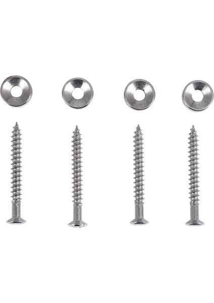 4'lü Gitar Bas Sap Bağlantı Parçası Burcu Eşleşen Vida ile (Yurt Dışından)