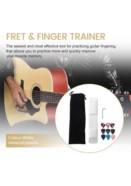 Cep Gitar Çalışma Sapı, Gitar Eğitmeni 6 Perde Taşınabilir Gitar Akor Çalışma Aracı Başlangıç Seviyesi Için (Yurt Dışından) fırsatları