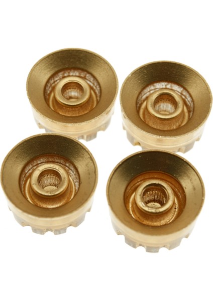 Gibson Les Paul Sg Elektrik Gitar Için Altın Çentikli Hız Düğmeleri (4'lü Set) 24 Ince Dişli Şaft Potuna Uyar (Yurt Dışından) fırsatları