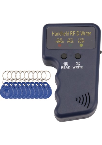 Elde Taşınabilir 125KHZ Rfıd Okuyucu Yazıcı Kopyalayıcı Fotokopi Makinesi, Yükseltme Kimlik Kartı Klonlayıcı Programlayıcı, 10 Adet Yeniden Yazılabilir Kartla (Yurt Dışından) fiyatları