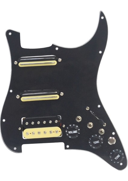 St Tek Tek Çift Panel Manyetik Küçük Çift Hat Kesmeli Tek Elektrik Gitar Manyetiği Kesme Anahtarı ile (Yurt Dışından)