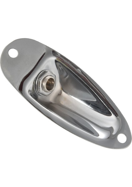 1 Adet Tekne Gitar Jakı 1/4 Inç Giriş Çıkış Jak Plakası Soketi 6.35MM Krom Gümüş Fd Strat Tarzı Gitar Parçaları Için (Yurt Dışından) fırsatları
