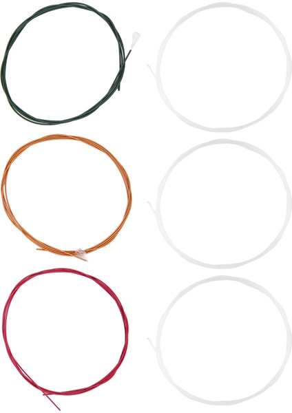 Irın C105 Gökkuşağı Gitar Telleri Naylon Çekirdek Renkli Kaplamalı Bakır Alaşımlı Sarılmış Akustik Klasik Gitar Için (.028-.043) (Yurt Dışından) fiyatları