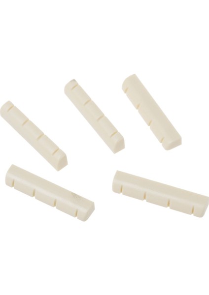 5 Adet Ukulele Fildişi Yuvalı Somun (Yurt Dışından)