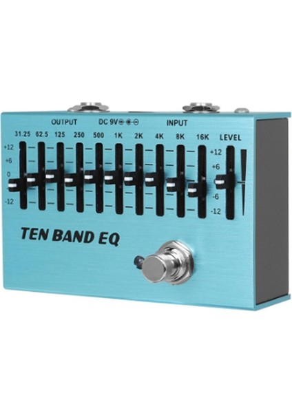 Slade Sa-01 Kontrolcü Ekolayzer 10 Bantlı Elektrik Gitar Pedalı Efekt Eq Pedalları True Bypass Gitar Bas Parçaları ve Aksesuarları (Yurt Dışından)