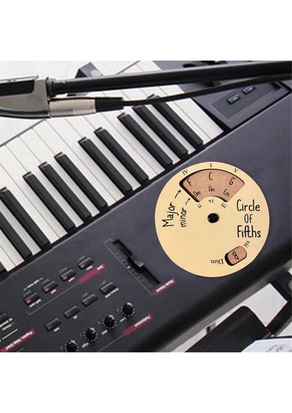 2 Adet Beşli Çember Tekerleği, Gitar Öğrenmek Için Ahşap Akor Tekerleği, Beşli Çember Akor Tekerleği Ahşap Melodi Aracı (Yurt Dışından) fırsatları