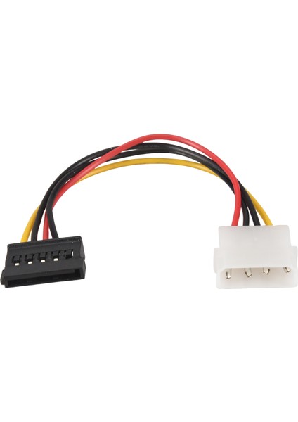 Sata Güç Dişi - Molex Erkek Adaptör Dönüştürücü Kablosu, 6 Inç (Yurt Dışından)