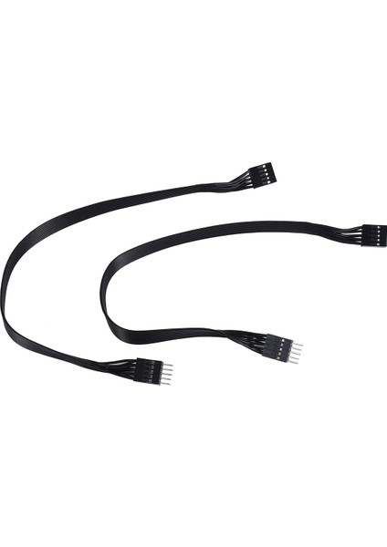 Adet Anakart Hd Ses 9pin Erkek - Dişi Uzatma Kablosu Pc Dıy Siyah 30CM (Yurt Dışından)