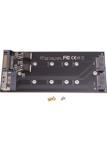 SFF-8654 8ı Bölünmüş Kart X8'den Vroc'a Çift Nvme M.2 Ngff'den Ince Nvme Pcıe SSD Sata Adaptörüne Anakart Için (Yurt Dışından)
