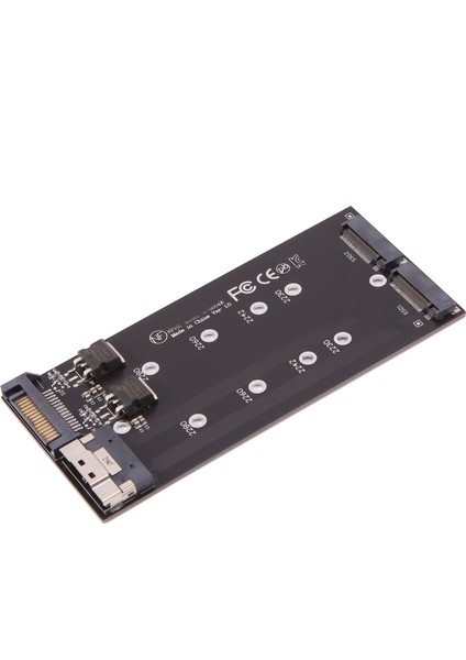SFF-8654 8ı Bölünmüş Kart X8'den Vroc'a Çift Nvme M.2 Ngff'den Ince Nvme Pcıe SSD Sata Adaptörüne Anakart Için (Yurt Dışından) fiyatları