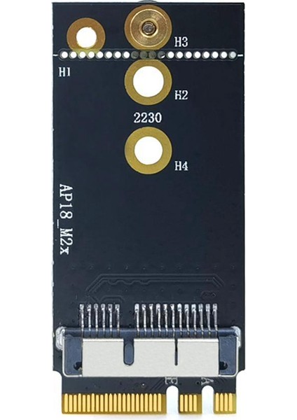 Adet Ngff M.2 Anahtar A/e Adaptör Kartı Kablosuz Ağ Kartı Adaptör Kartı BCM94360CS2 BCM94360 BCM943224 Ağ Kartı Için (Yurt Dışından)