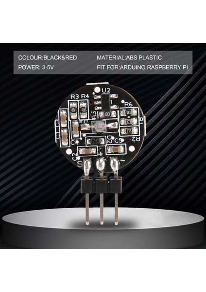 Nabız Sensörü Kalp Atış Hızı Sensörü Kalp Atışı Nabız Sensörü Arduino Raspberry Pi Için, Siyah ve Kırmızı (Yurt Dışından) modelleri