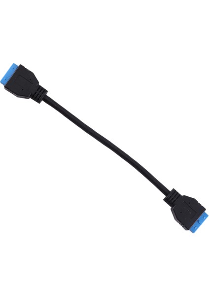 USB 3.0 19PIN Bir-Iki Hub Çip ve Modüler Kablo Tasarımı USB 19PIN Hub Anakart 19PIN Uzatma Kablosu 1'den 2'ye (Yurt Dışından) fırsatları