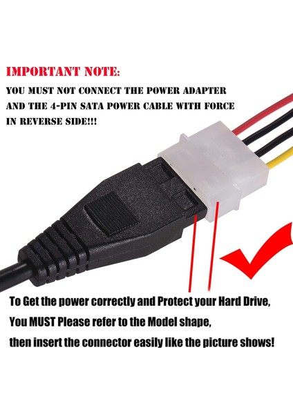 Sata Pata Ide Sürücüden USB 2.0 Adaptör Dönüştürücü Kablosu Sabit Disk HDD 2.5 Inç 3.5 Inç Harici Ab Fişi ile (Yurt Dışından) modelleri