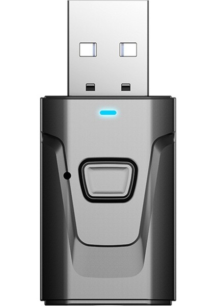 4'ü 1 Arada USB Bluetooth Verici Alıcı Mikrofonlu Eller Serbest Arama Aux 3,5 mm Rca Stereo Kablosuz Ses Adaptörü (Yurt Dışından)