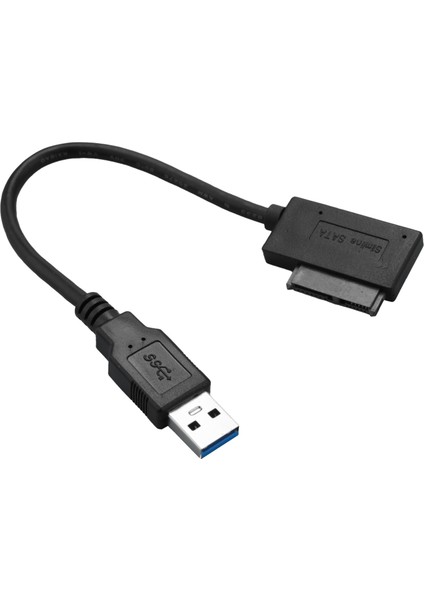 USB 3.0 - 7+6 13PIN Slimline Sata Dizüstü Cd/dvd Rom Optik Sürücü Adaptör Kablosu (Yurt Dışından)