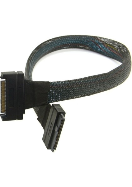 U2 SFF-8639 Nvme Pcıe SSD Kablosu Erkek - Dişi Uzatma Kablosu 50CM Mını Sas 68PIN Sunucu Güç Kablosu 750 U.2 SSD Için (Yurt Dışından) modelleri