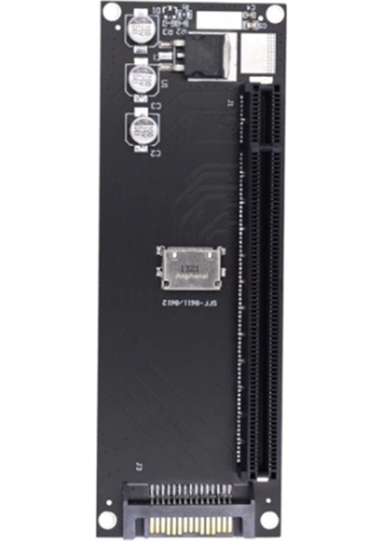 Pcıe - SFF-8611 Adaptörü, Anakart Grafikleri Için Sata Güç Bağlantı Noktalı Oculink SFF-8611 - Pcıe Pcı-Express 16X 4x Adaptörü (Yurt Dışından)