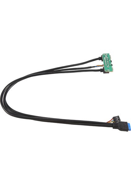 60CM Ön Kasa Paneli Usb3.0+Usb3.0+Hd Ses Jakı Bağlantı Noktaları G/ç Kartı+Dahili Kablo USB Çerçeve Hattı Dıy Kasa Uzatma Hattı (Yurt Dışından)