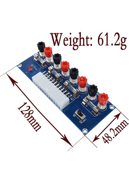 XH-M229 Atx Masaüstü Bilgisayar Kasası Güç Aktarımı Adaptör Kartı Güç Kaynağı Devre Modülü 24PIN Çıkış Terminali 24 Pin (Yurt Dışından) fiyatları