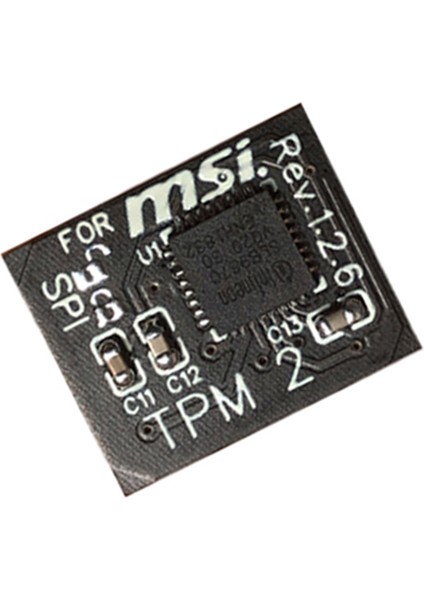 Tpm 2.0 Şifreleme Güvenlik Modülü Uzaktan Kart 12 Pin Spı Tpm2.0 Güvenlik Modülü Msı Anakart Için (Yurt Dışından) fırsatları