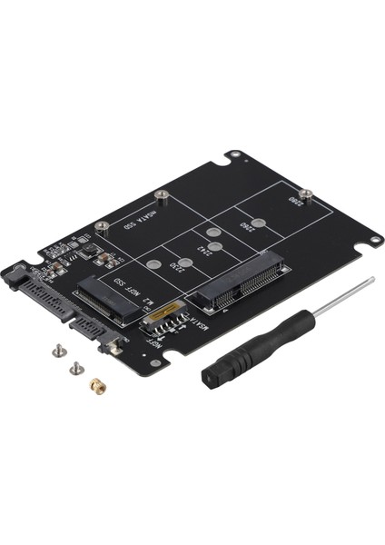 2'si 1 Arada Ngff M.2 B+M Anahtar Mini Pcı-E Veya Msata Ssd'den Sata Iıı Adaptör Kartına Tam Msata SSD/2230/2242/2260/22X80 M2 (Yurt Dışından) fiyatları