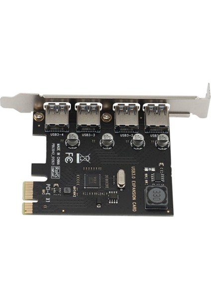 Ssu 4 Port USB 3.0 Pcı-E Genişletme Kartı Pcı Express Pcıe USB 3.0 Hub Adaptörü 4 Port Usb3.0 Denetleyici Usb3.0 Pcıe (Yurt Dışından) fırsatları