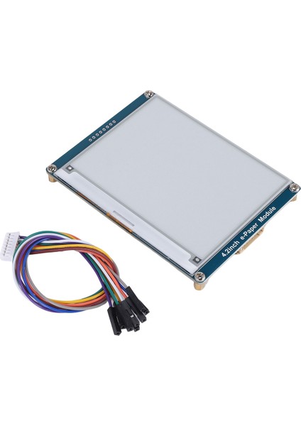 Raspberry Pi 4 B E-Kağıt Modülü Için Waveshare 4.2 Inç E-Mürekkep Ekran Modülü (Yurt Dışından)