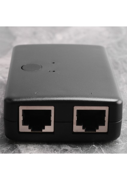 Mini 2 Port RJ45 Lan Hub Ağ Anahtarı Kutusu Bilgisayar Ethernet Internet Adaptörü RJ45 Ayırıcı Anahtarı (Yurt Dışından) fiyatları