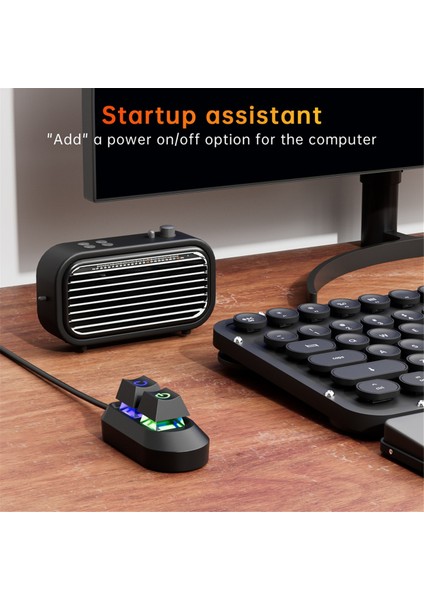 Masaüstü Bilgisayar Anahtar Düğmesi Uzatma Kablosu Pc Güç Düğmesi Mekanik Anahtar Stili A (Yurt Dışından) fırsatları