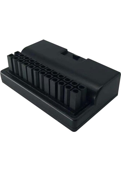 24-Pin Anakart Güç Konnektörü Atx 24-Pin Dişi - Erkek 90° Dik Açı Masaüstü Bilgisayar Anakart Güç Adaptörü (Yurt Dışından)