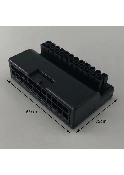24-Pin Anakart Güç Konnektörü Atx 24-Pin Dişi - Erkek 90° Dik Açı Masaüstü Bilgisayar Anakart Güç Adaptörü (Yurt Dışından) fırsatları