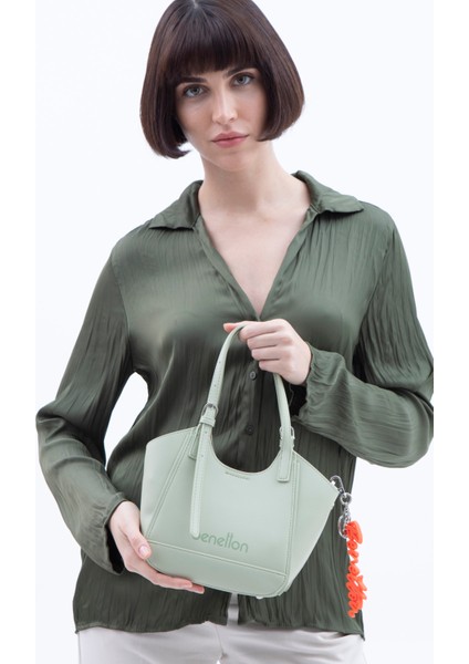 Kadın El ve Çapraz Çantası BNT1516 - Yeşil