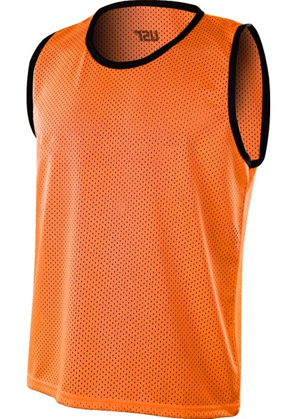 Antrenman Yeleği Fileli Turuncu Büyük Boy - Bib 10 lu fiyatları