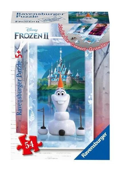 54 Parça Mini Puzzle Frozen Olaf
