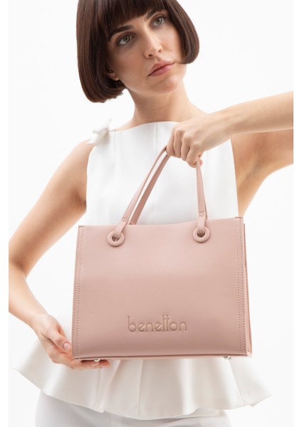 Kadın El ve Çapraz Çantası BNT1515 - Pembe